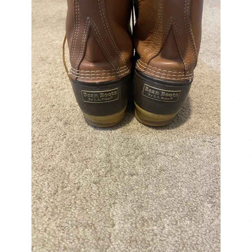 L.L. Bean Bean Boots Size 12 Wide Waterproof Made in USA